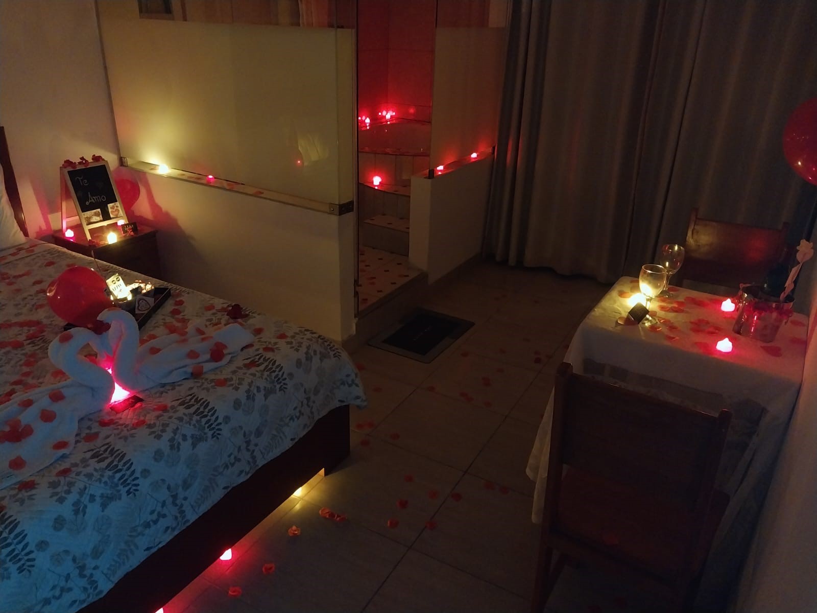 Pack Romántico Jacuzzi